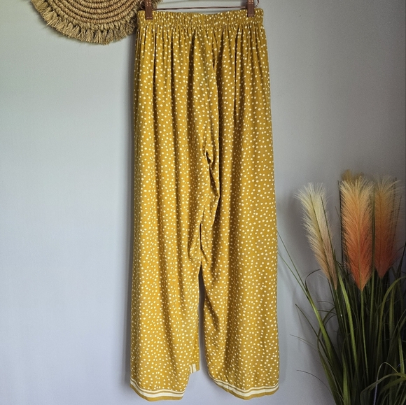 CLEOBELLA, New, Revolve Laura Marigold Tie Waist Wide Leg Pants, Size Small - Picture 6 of 11